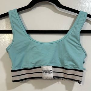 Teal PINK sports bra 💙
